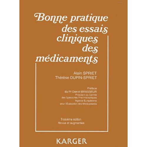 Bonne Pratique Des Essais Cliniques Des Médicaments
