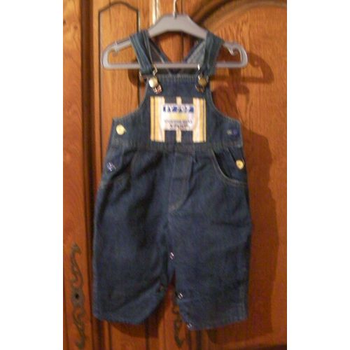 Salopette Jean - Taille 12 Mois