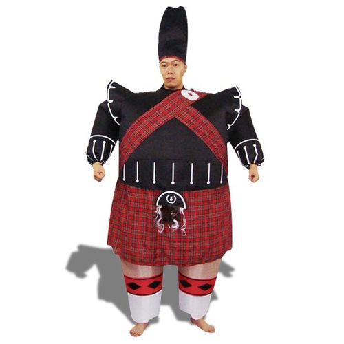 Déguisement De Garde Écossais Gonflable Costume Avec Chapeau