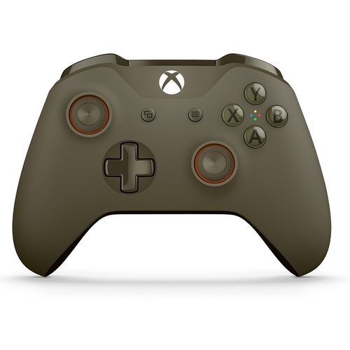 Manette Officielle Pour Xbox One Sans Fil Vert Et Orange