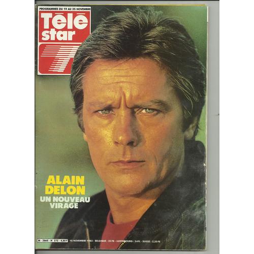 Télé Star N°372 - Alain Delon - Sean Connery - Lee Marvin 