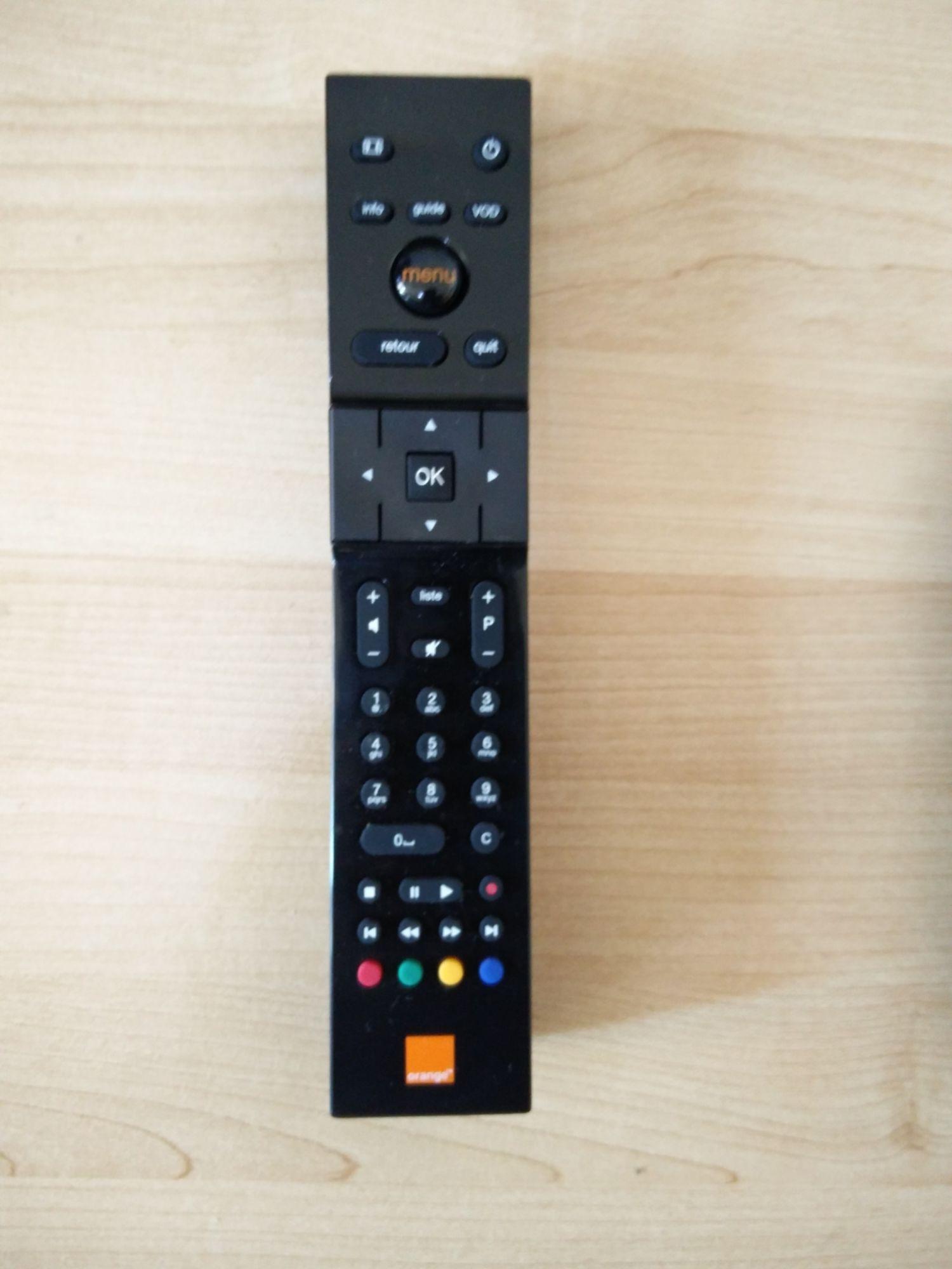 Télécommande de Remplacement pour Orange FIBRE-IHD92, Sat/DTT