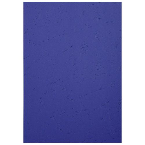 Exacompta Pack De 100f Evercover Pour Reliure A4 270 G Bleu Foncé