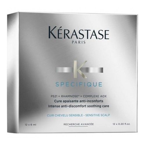 Kerastase Specifique Cure Anti-Pelliculaire 12x 6 Ml Cure Apaisante Intense 