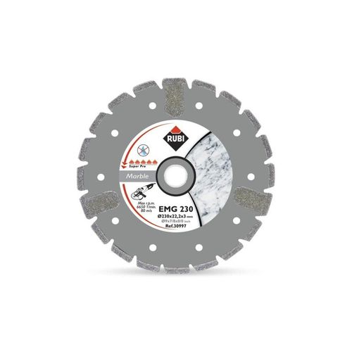 Disque Diamant RUBI EMG SUPERPRO pour couper du marbre - 115 mm