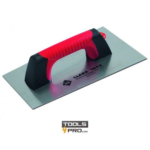 TALOCHE ACIER 30 cm. MRF RUBI, poignée Rubiflex - INOX