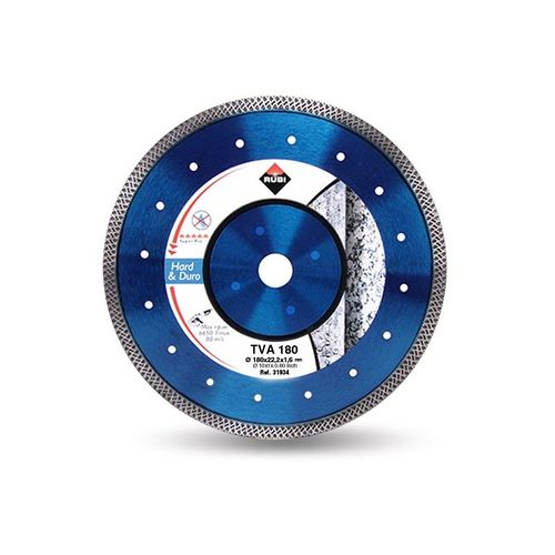 Disque Diamant RUBI TVA Turbo Viper pour meuleuse - 180 mm