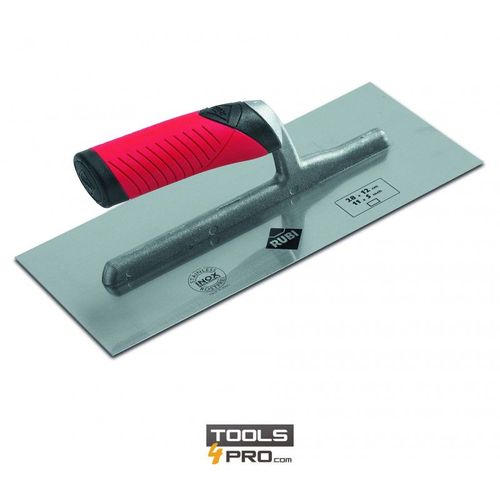 TALOCHE ACIER 28 cm. M. RUBIFLEX - INOX