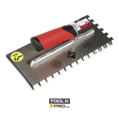 PEIGNE ACIER 28 cm MRA 45° RUBI - ronde rayon 10 mm