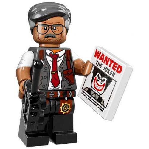 Mini Figurine Lego® Serie 17 - The Batman Movie :  Commissaire Gordon