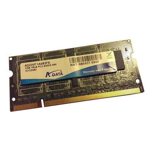 1Go RAM PC Portable ADATA ADOVF1A083FE PC2-6400U SODIMM DDR2 800MHz 1Rx8 CL6