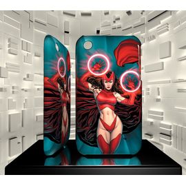 Coque Iphone 3g 3gs Sorciere Rouge Scarlet Witch Avengers Comics 03