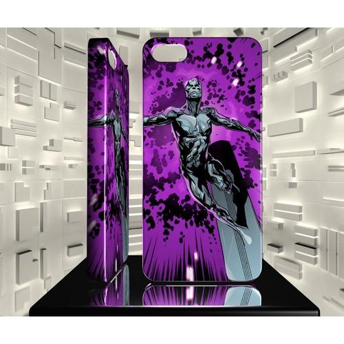 Coque Iphone 5c Le Surfer D'argent Silver Surfer Comics 03