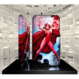 Coque Iphone 3g 3gs Sorciere Rouge Scarlet Witch Avengers Comics 02