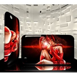 Coque Iphone 3g 3gs Sorciere Rouge Scarlet Witch Avengers Comics 01
