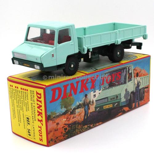 Atlas Dinky Toys 569 Berliet Stradair À Benne Basculante