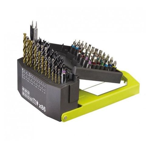 Ryobi - Coffret mixte 86 accessoires perçage et vissage - RAK86MIXC