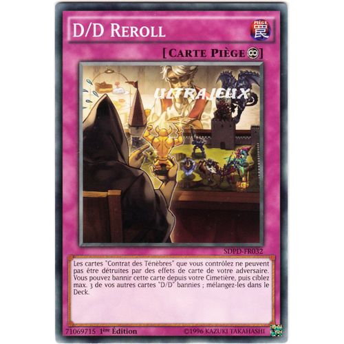 Yu-Gi-Oh! - Sdpd-Fr032 - D/D Reroll - Commune