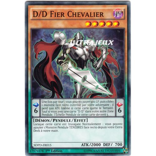 Yu-Gi-Oh! - Sdpd-Fr015 - D/D Fier Chevalier - Commune