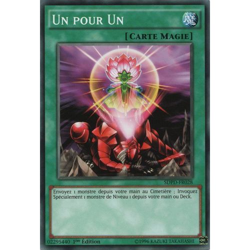 Yu-Gi-Oh! - Sdpd-Fr028 - Un Pour Un - Commune
