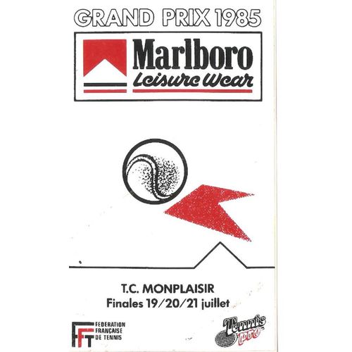 Tennis Club 1985 Montplaisir Marlboro