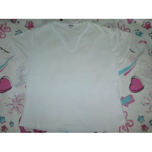 Tee-Shirt Etam Blanc Taille 42