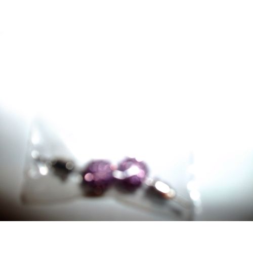 Boucles D'oreilles  De Perle Violet