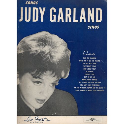 Songs Judy Garland Sings