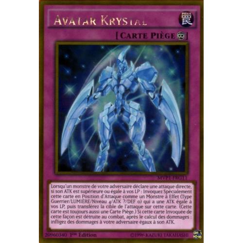 Yu-Gi-Oh! - Mvp1-Frg11 - Avatar Krystal - Gold Rare