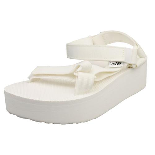 Teva Flatform Universal Sandals De Marche Blanc