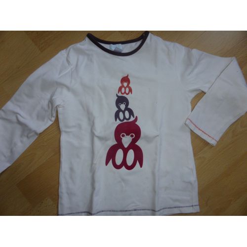 T-Shirt Obaïbi Coton 5 Ans Crème