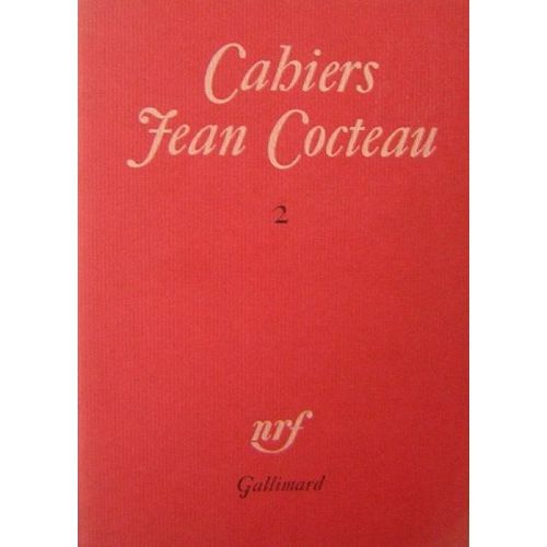 Cahiers Jean Cocteau, Volume 2