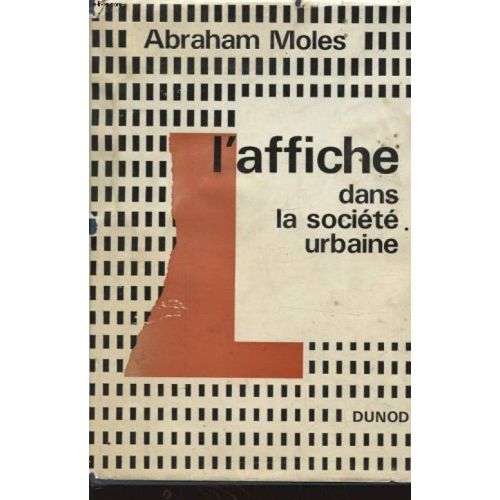 L'affiche Dans La Société Urbaine