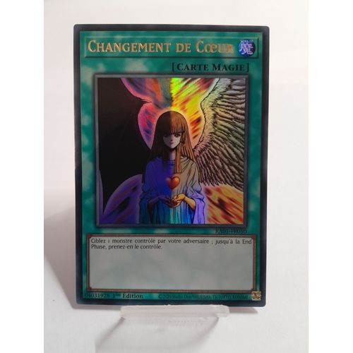 Carte Yu Gi Oh ! Changement De Coeur Ra01-Fr050 Ultra Rare