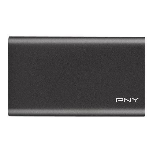 PNY ELITE - SSD - 480 Go - externe (portable) - USB 3.0 - noir