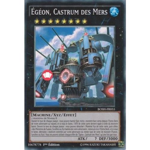 Yugioh! Egéon Castrum Des Mers - Commune - Bosh-Fr055
