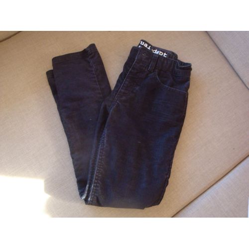 Pantalon Kid's Graffiti Velours 10 Ans Noir Neuf