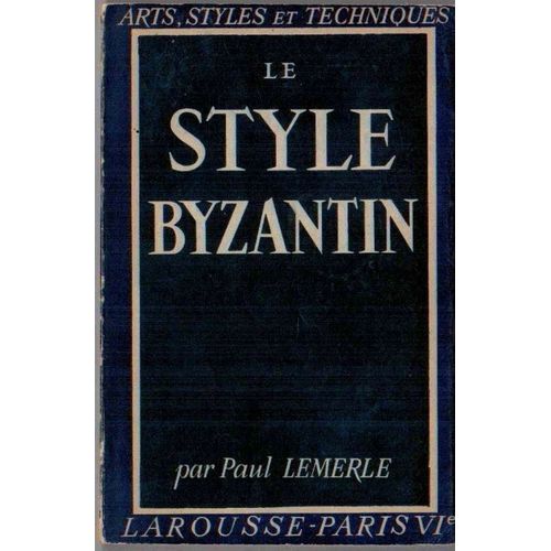 Style Le Byzantin