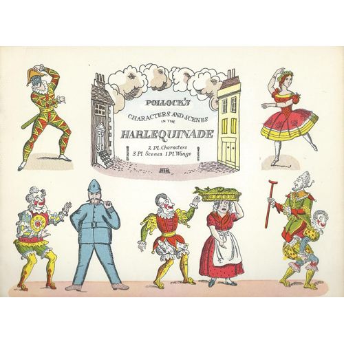 Pollock's Characters And Scenes In The Harlequinade: " A Penny Plain And Twopence Coloured " From Memories And Portraits 1887