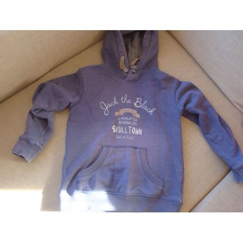 Sweat Kid's Graffiti Coton 8 Ans Bleu