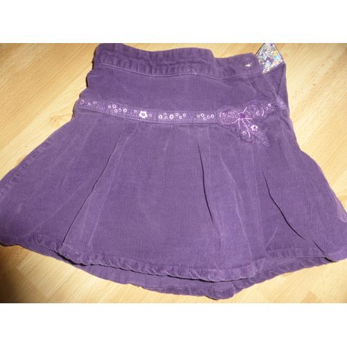 Jupe Concrete Coton 6 Ans Violet