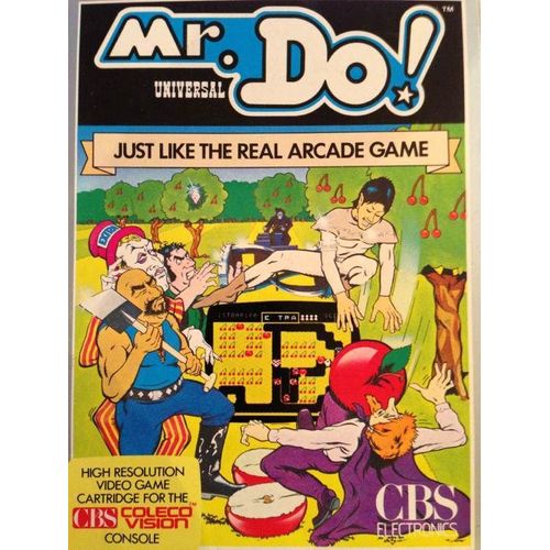 Mr. Do! Cbs Coleco Vision