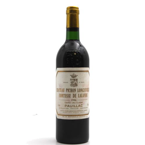 Château Pichon Comtesse 1986 - 75cl Aoc Pauillac