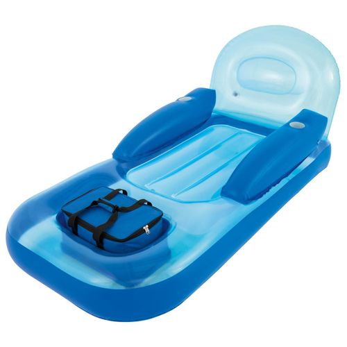 Matelas Gonflable Plage Piscine Bestway Collerz Lazy Cooler Loung Bleu 82468