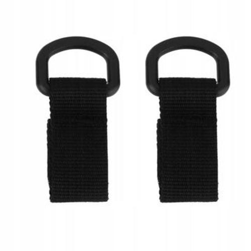 2 Pi¿¿Ces. Ceinture Noire En Sangle Molle Solide Ds118