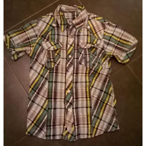 Etat Neuf Chemise Sans Marque Coton 12 Ans Multicolore