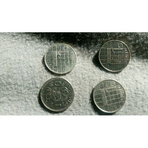 4piece Pays Bas: 1 Gulden
