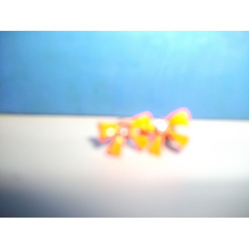 Boucles D'oreilles Noeud Orange