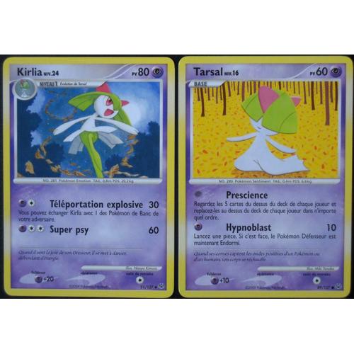 Platine - Kirlia (51) + Tarsal (89/127)