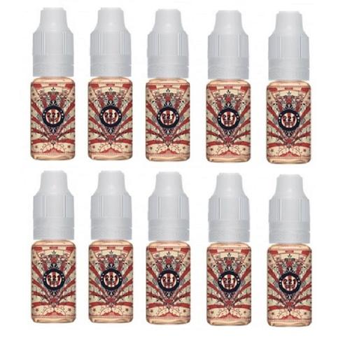 E-SPIRE 10 E-Liquide DE 10 ml-221 Bis Saveurs (fruits rouge, herbes coupées et feuilles de menthe) Pour Cigarette Electronique Toutes marques-00 mg